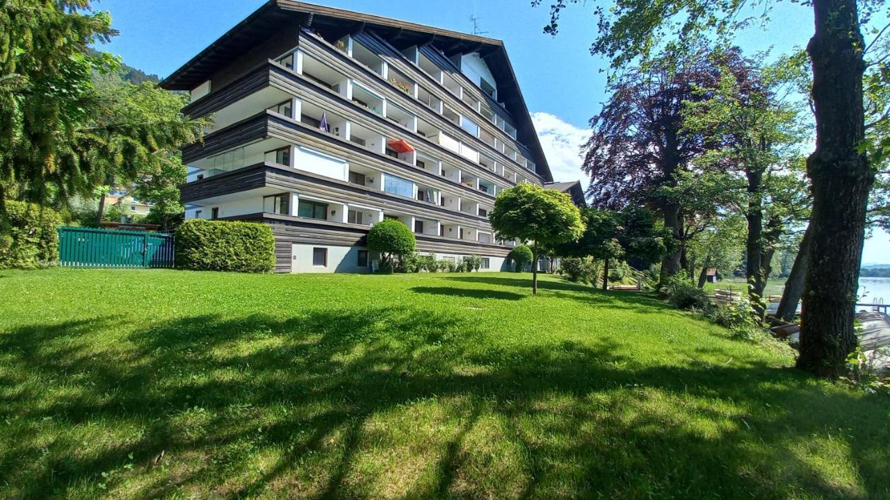 Maren Seeblick Appartement Haus Haensel&Gretel Direkt Am Ossiacher See Mit Hallenbad Stiegl Exterior photo